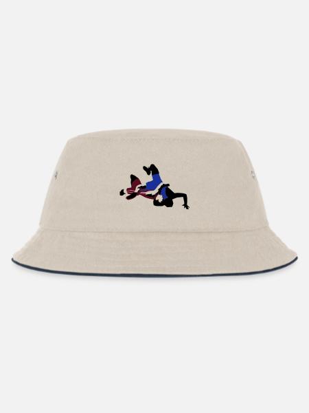 Ringer, Ringen - Kinder Bucket Hat - Natur/Navy