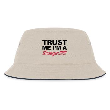 Lawyer - Kids’ Bucket Hat - ecru/navy - Front