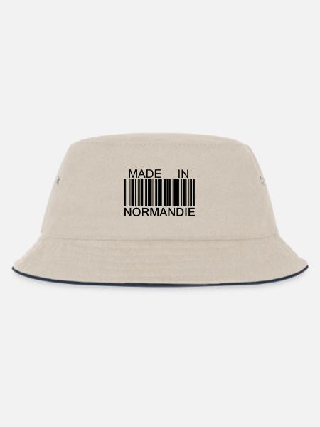 Made in Normandie - Bob Enfant - blanc cassé/bleu marine