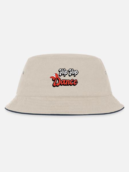 Hip Hop Dance Design - Kinder Bucket Hat - Natur/Navy