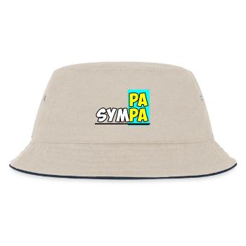 Netter Papa - Kinder Bucket Hat - Natur/Navy - Vorne