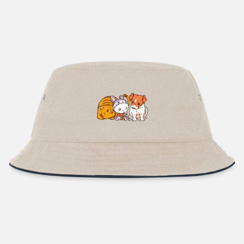Puni-Amis - Bob Enfant - blanc cassé/bleu marine