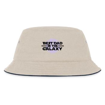 Best dad in the galaxy - Kids’ Bucket Hat - ecru/navy - Front