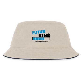 futur kiné - Bob Enfant - blanc cassé/bleu marine - Devant