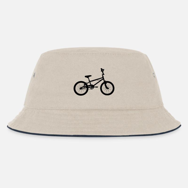 Fahrrad - Kinder Bucket Hat - Natur/Navy