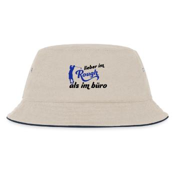golf - Kinder Bucket Hat - Natur/Navy - Vorne