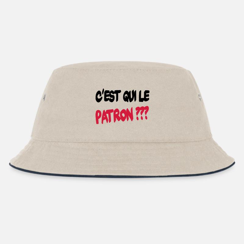 C'est qui le patron ? - Bob Enfant - blanc cassé/bleu marine