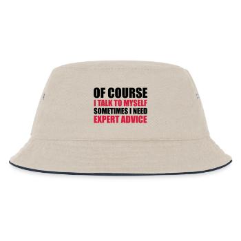 Expert Advice - Kinder Bucket Hat - Natur/Navy - Vorne