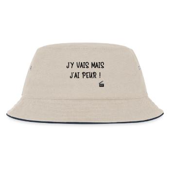 J'y vais mais j'ai peur ! Les Bronzés font du ski - Bob Enfant - blanc cassé/bleu marine - Devant