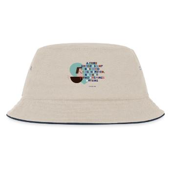 Famous Artist - Kids’ Bucket Hat - ecru/navy - Front
