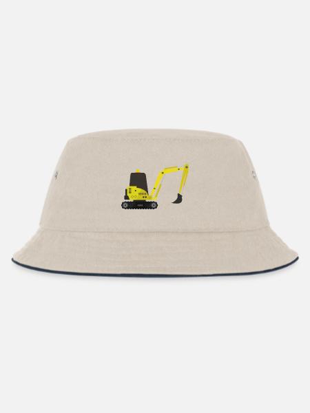 Bagger - Kinder Bucket Hat - Natur/Navy
