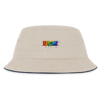 Lettrage Rainbow Colors ULM - Bob Enfant - blanc cassé/bleu marine - Devant