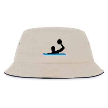 Wasserball - Kinder Bucket Hat - Natur/Navy - Vorne