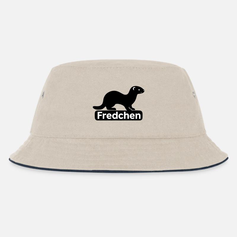 Fredchen_Frettchen - Bob Enfant - blanc cassé/bleu marine