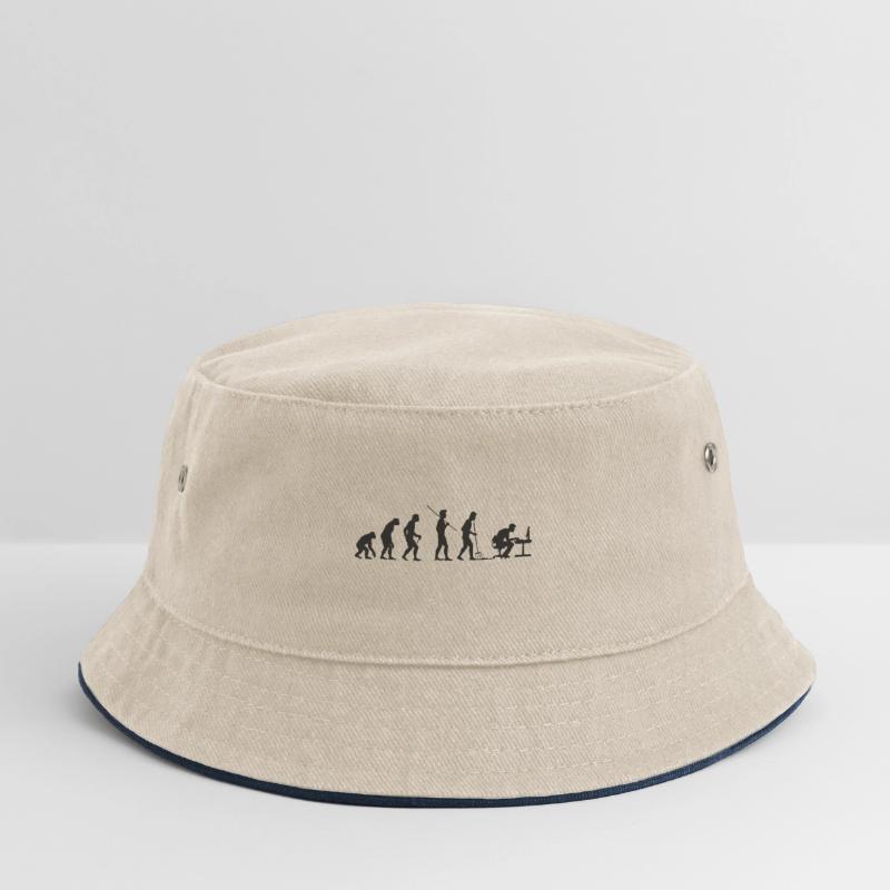 Programmierer Computerfreak Evolution Kinder Bucket Hat