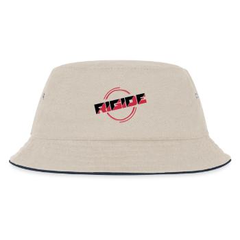 starr - Kinder Bucket Hat - Natur/Navy - Vorne