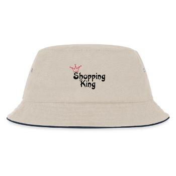 SHOPPING KING - Bob Enfant - blanc cassé/bleu marine - Devant