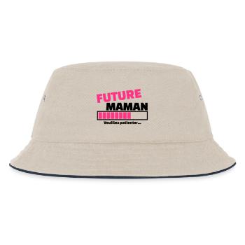future maman veuillez patienter - Bob Enfant - blanc cassé/bleu marine - Devant