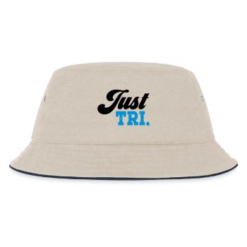 Triathlon - Kinder Bucket Hat - Natur/Navy - Vorne