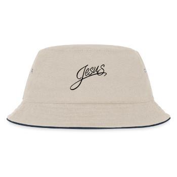 Jésus - Bob Enfant - blanc cassé/bleu marine - Devant