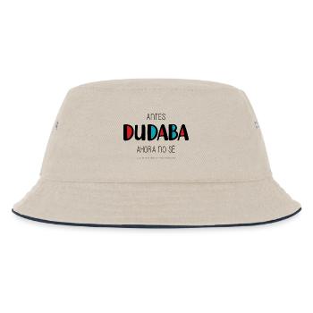 Früher habe ich gezögert - Kinder Bucket Hat - Natur/Navy - Vorne