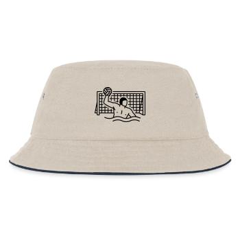 Wasserball - Kinder Bucket Hat - Natur/Navy - Vorne