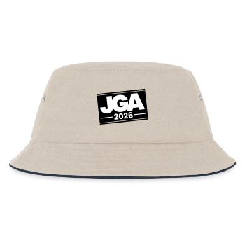 Jga 2026 Junggesellenabschied - Kinder Bucket Hat - Natur/Navy - Vorne