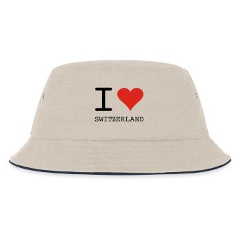 I LOVE SWITZERLAND - Bob Enfant - blanc cassé/bleu marine - Devant