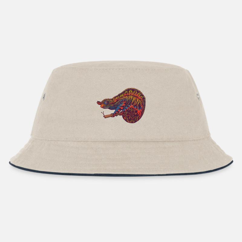 Caméléon - Bob Enfant - blanc cassé/bleu marine