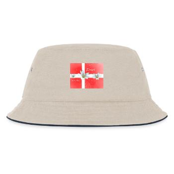 Danemark Danemark Danemark Drapeau - Bob Enfant - blanc cassé/bleu marine - Devant