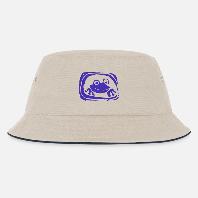 Froggyfun - Bob Enfant - blanc cassé/bleu marine