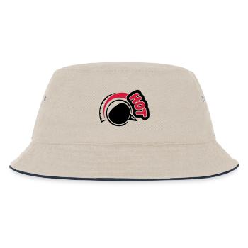 Chaud - Bob Enfant - blanc cassé/bleu marine - Devant