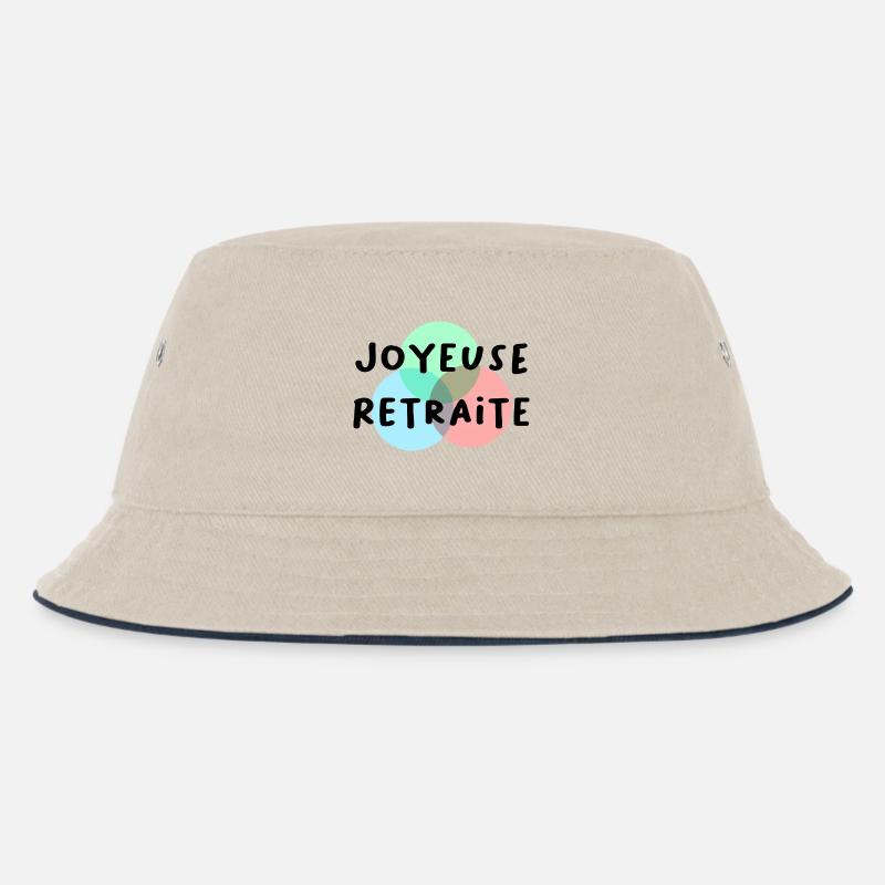 JOYEUSE RETRAITE. RETRAITE. RETRAITEE. RETRAITE - Bob Enfant - blanc cassé/bleu marine