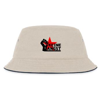 Widerstand - Keine Angst - Kinder Bucket Hat - Natur/Navy - Vorne