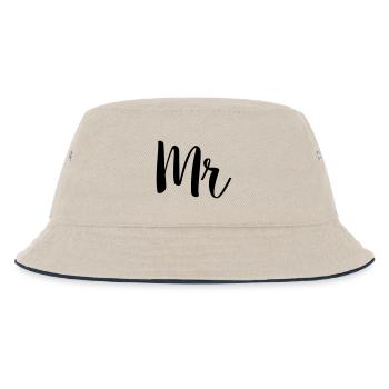 m simple - Bob Enfant - blanc cassé/bleu marine - Devant