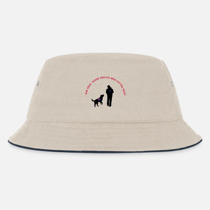 Rettungshund - Kinder Bucket Hat - Natur/Navy