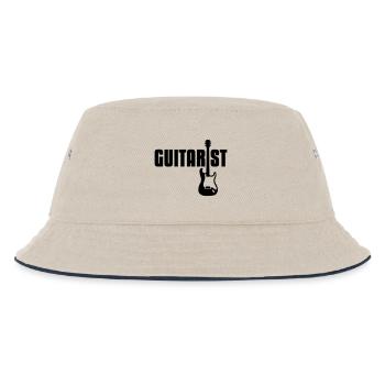 guitarist - Kids’ Bucket Hat - ecru/navy - Front