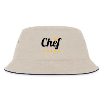 Chef - Bob Enfant - blanc cassé/bleu marine - Devant