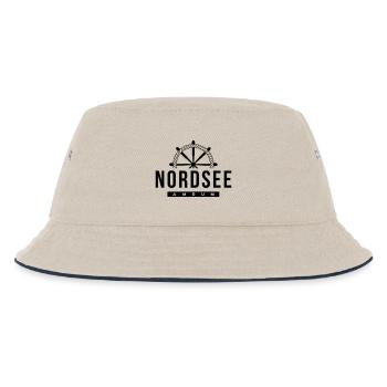 Amrum - Kinder Bucket Hat - Natur/Navy - Vorne