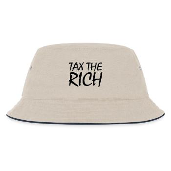 Tax the rich - Bob Enfant - blanc cassé/bleu marine - Devant