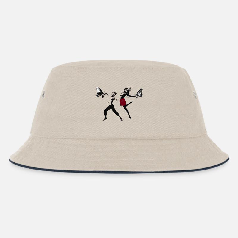 Danse moderne - Bob Enfant - blanc cassé/bleu marine