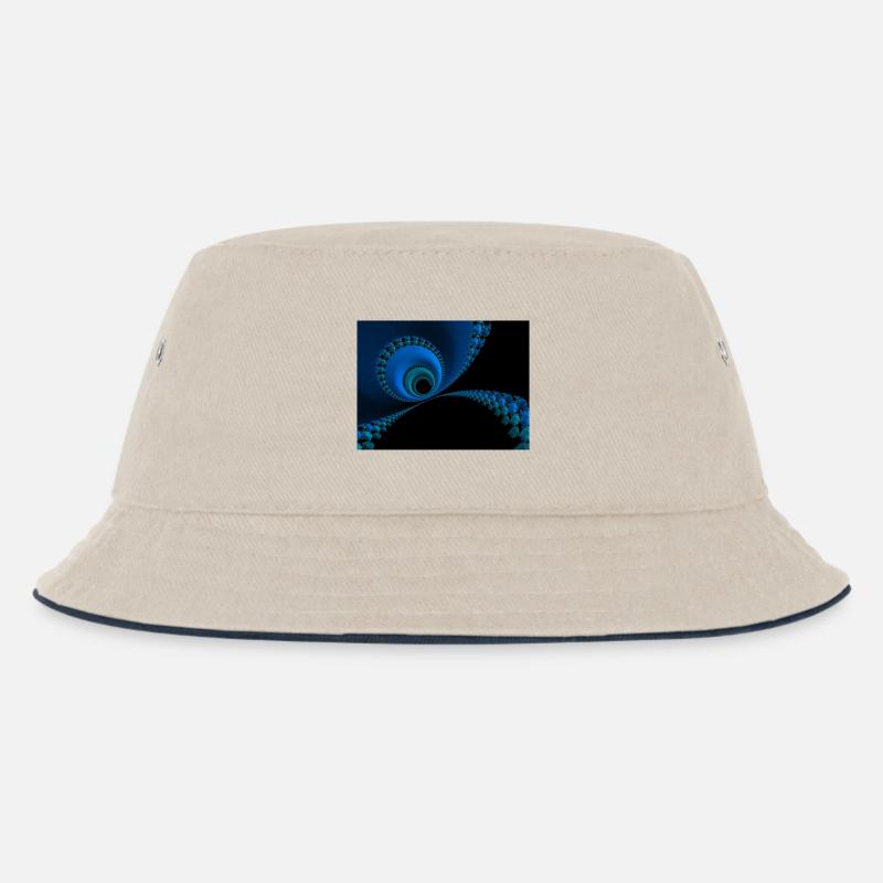 Abstraction - Bob Enfant - blanc cassé/bleu marine