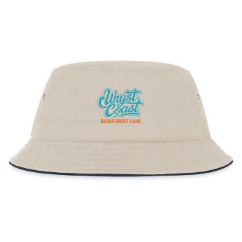 Uhyst Coast Spree Bärwalder See Bearforest Lake bl - Kinder Bucket Hat - Natur/Navy - Vorne