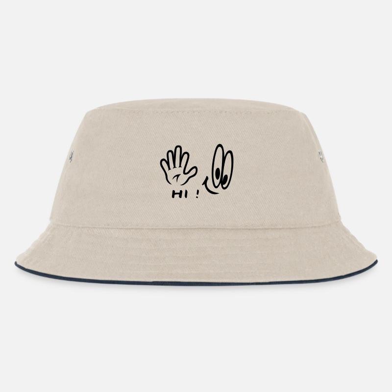 The Hand - Bob Enfant - blanc cassé/bleu marine