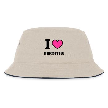 hardstyle - Bob Enfant - blanc cassé/bleu marine - Devant