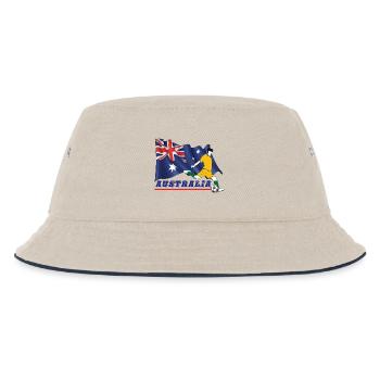 Championnat du monde de football amateur en Australie - Bob Enfant - blanc cassé/bleu marine - Devant