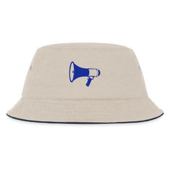 porte voix megaphone 2202 - Bob Enfant - blanc cassé/bleu marine - Devant