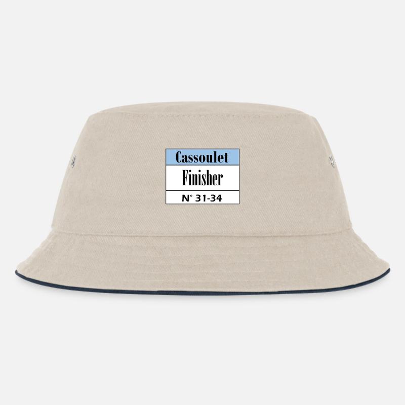 Cassoulet Finisher Languedoc - Kinder Bucket Hat - Natur/Navy