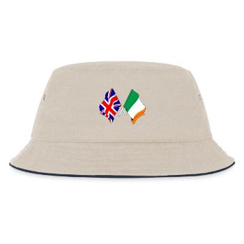 Drapeau de l’Angleterre et drapeau de l’Irlande - Bob Enfant - blanc cassé/bleu marine - Devant