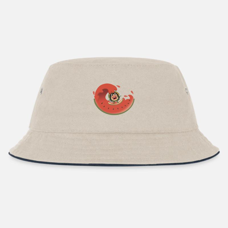 Surf pastèque - Bob Enfant - blanc cassé/bleu marine